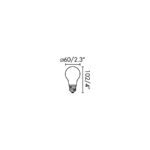 BULB A60 MAT LED E27 8W - Image 2