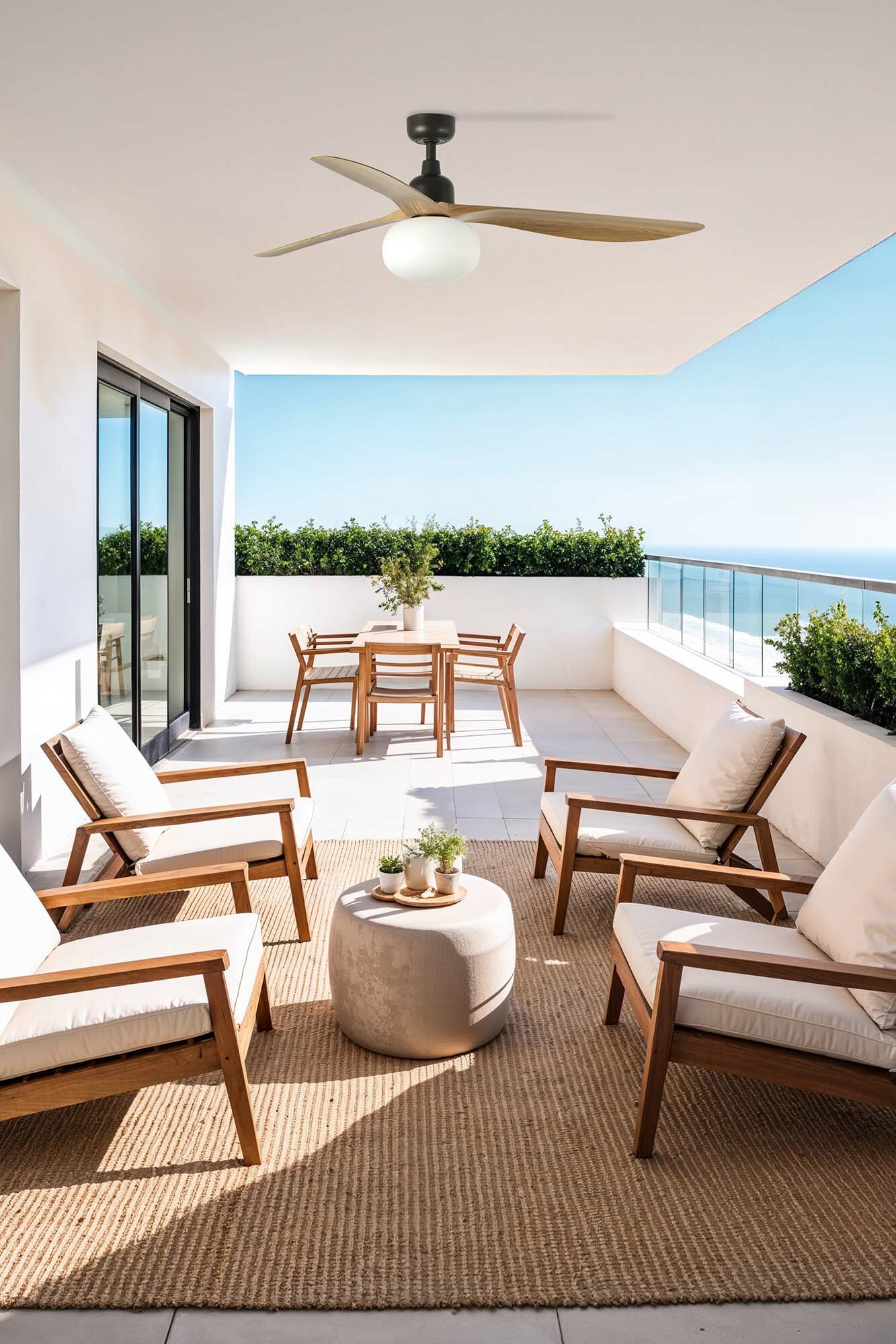 OUTWOOD L fan 1X27 TUYA - Image 1