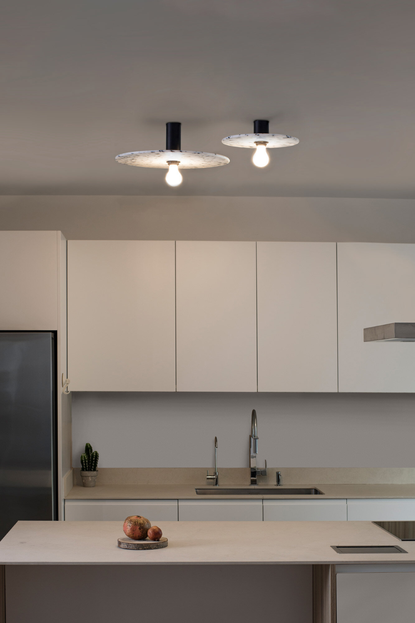 PR45603BI40280_62174_51_CONFETTI_APLIQUE_PLAFO_MARMOREO_NEGRO_E27_o450_140_SZ4 CONFETTI ø450 H70 - Image 3