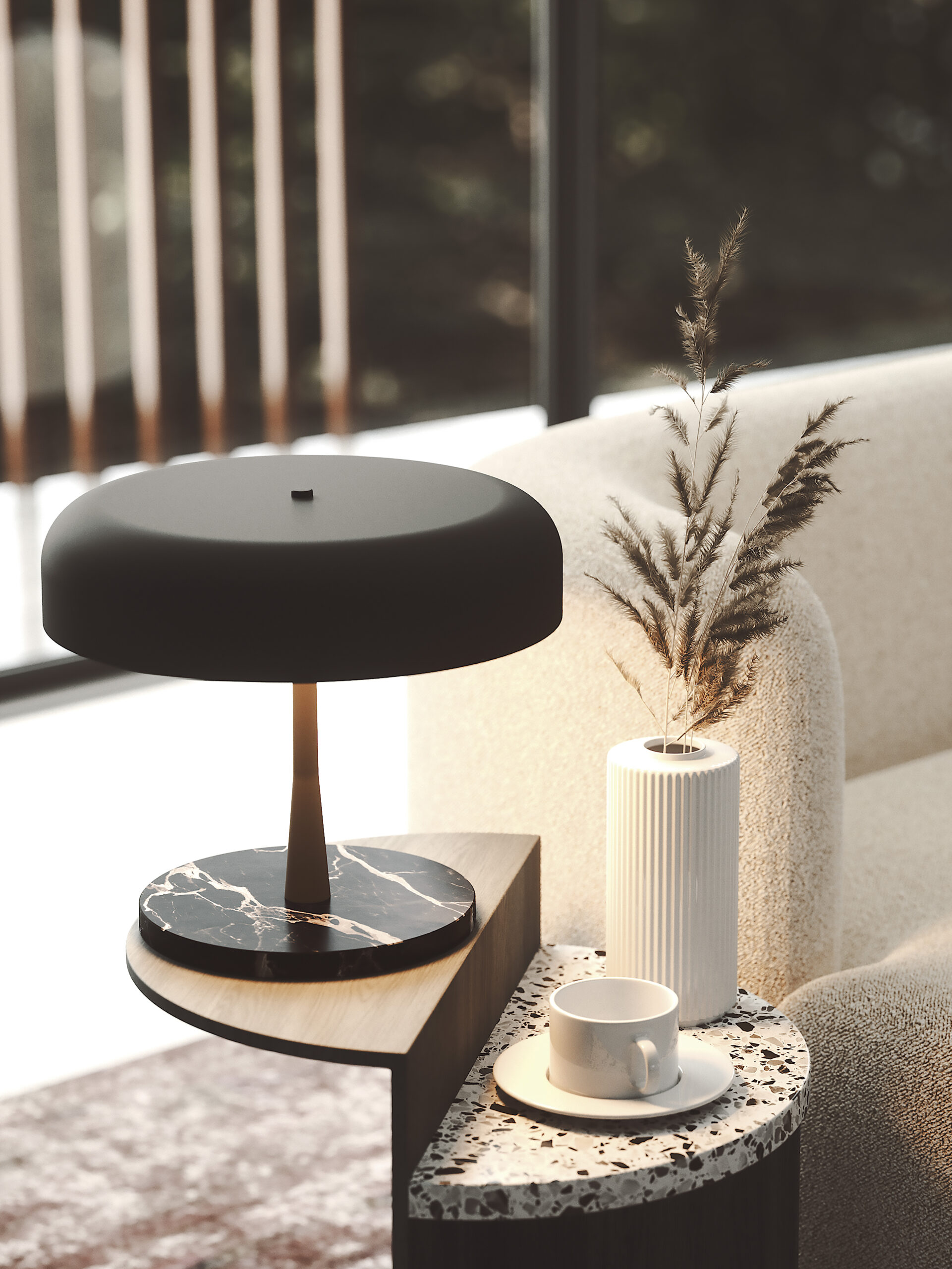 Rea table (SC003_ROBINLAMPS_REA) REA столна - Image 1